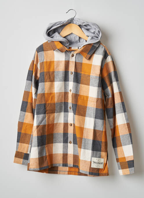 Cămașă cu mâneci lungi ocru NAME IT garcon