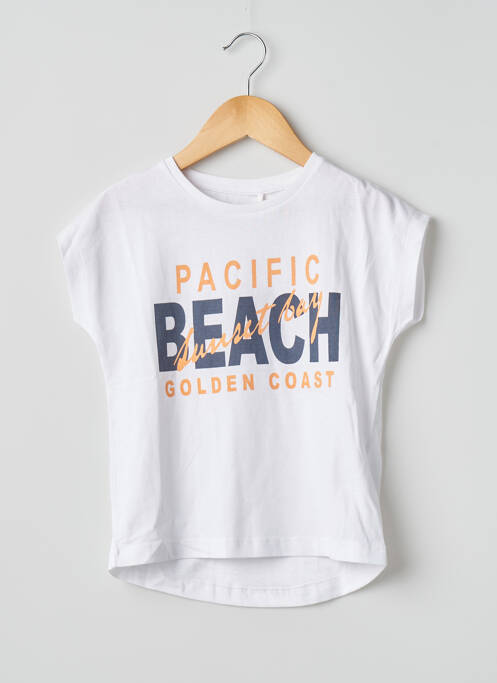 Top alb NAME IT fille