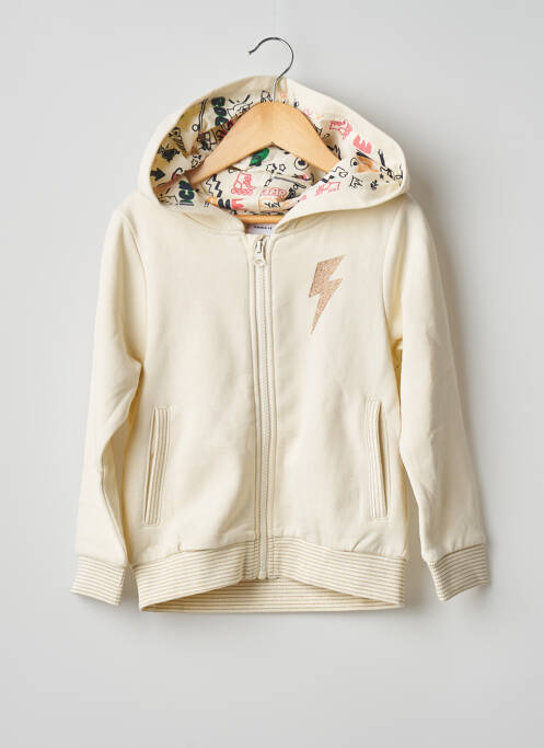 Vestă cu mâneci lungi ivoriu NAME IT fille