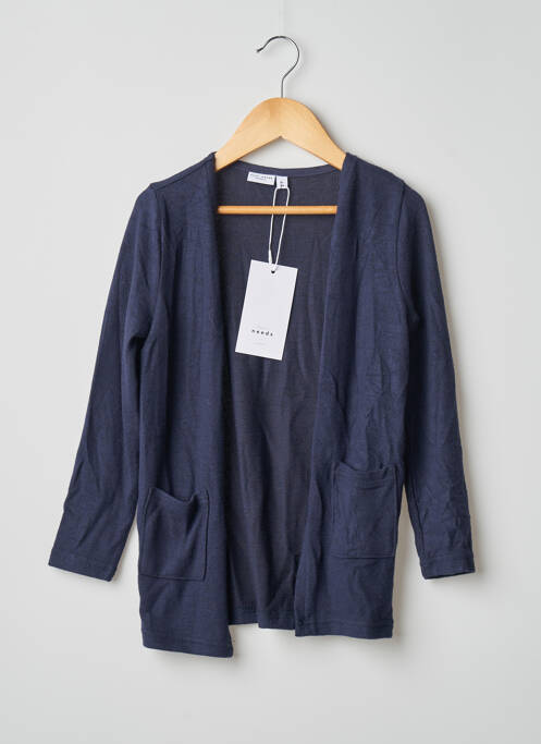 Vestă cu mâneci lungi bleumarin NAME IT fille