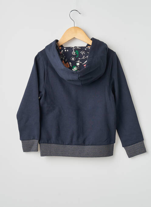 Vestă cu mâneci lungi bleumarin NAME IT fille