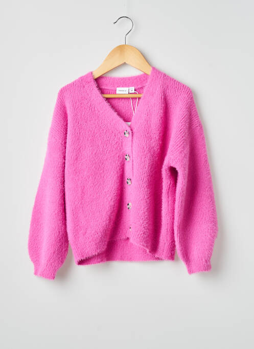 Vestă cu mâneci lungi roz NAME IT fille