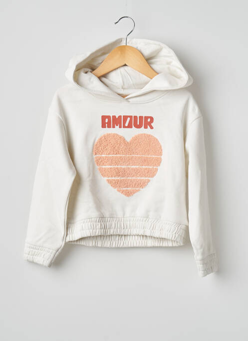 Hanorac gri deschis NAME IT fille