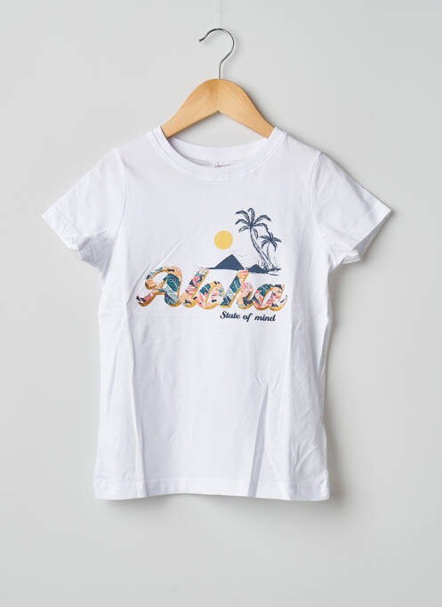 Tricou alb NAME IT fille