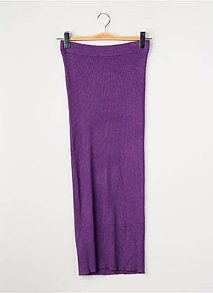 Fustă midi violet MANGO femme