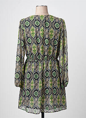 Rochie scurtă verde MANGO femeie