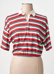 Polo verde ONLY femme