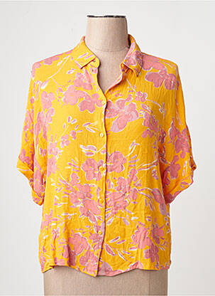 Cămașă mâneci scurte mâneci scurte portocaliu VERO MODA femme