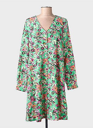 Rochie midi verde VERO MODA femeie