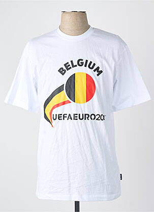 Tricou croială dreaptă mâneci scurte alb ONLY&SONS bărbat