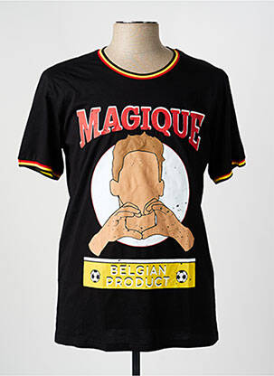 Tricou negru ZEB STYLE LAB  bărbat