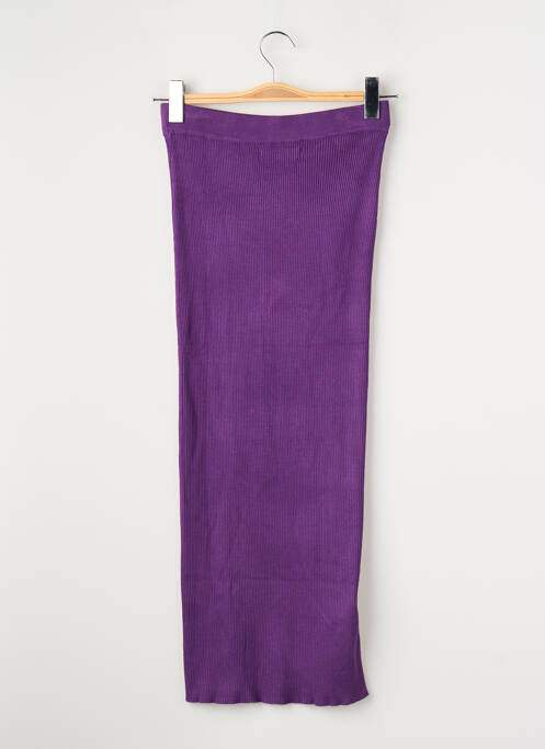 Fustă midi violet MANGO femme