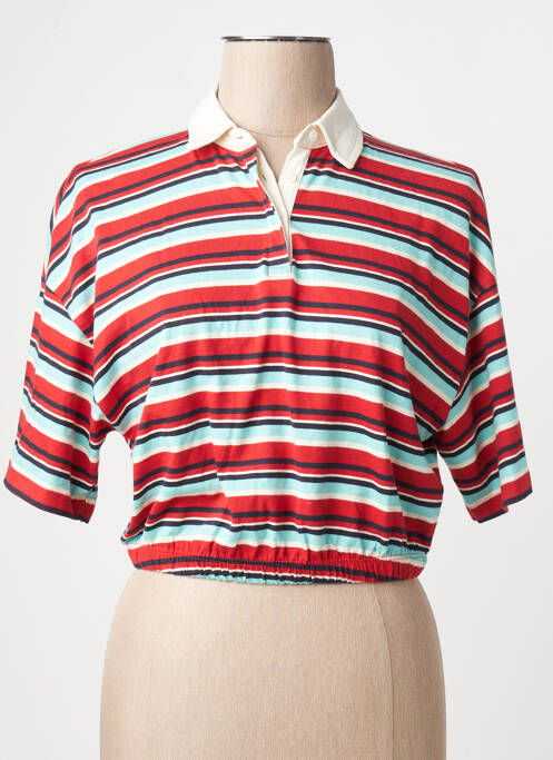 Polo verde ONLY femme