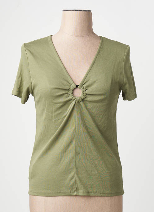 Tricou verde MANGO femme