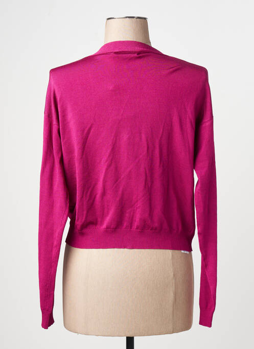 Vestă cu mâneci lungi roz MANGO femme