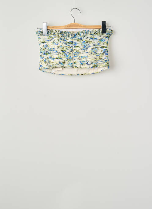Top scurt alb MANGO femme