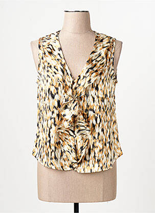 Bluză guler în v fără mâneci multicolor VERO MODA femme