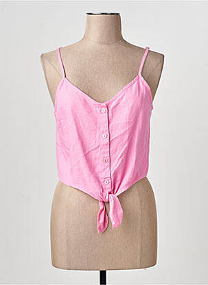 Maiou guler în v roz ONLY femme