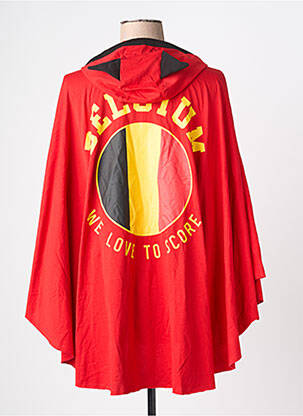 Poncho roșu ZEB STYLE LAB  femeie
