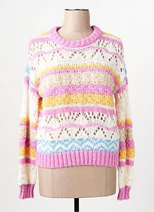 Pulover roz VERO MODA femeie