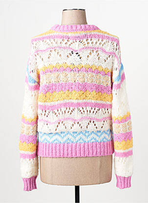 Pulover roz VERO MODA femeie