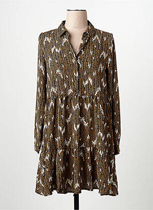 Rochie scurtă maro VERO MODA femme