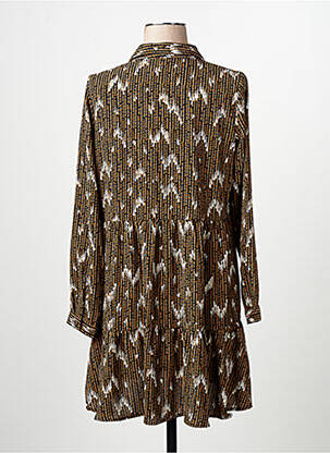 Rochie scurtă maro VERO MODA femeie