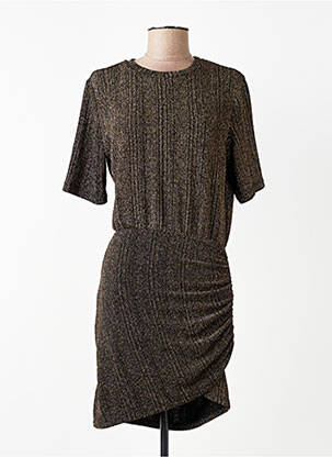 Rochie scurtă auriu MANGO femeie