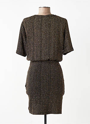 Rochie scurtă auriu MANGO femeie