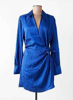 Rochie midi albastru MANGO femeie