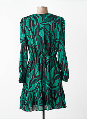 Rochie scurtă verde MORGAN femeie