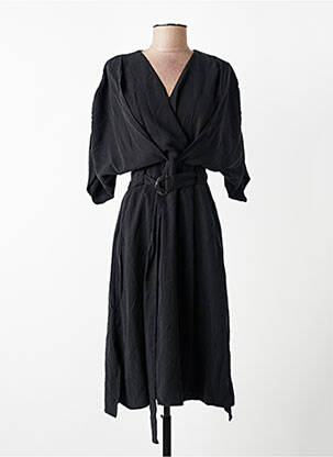Rochie midi negru YUGEN femeie