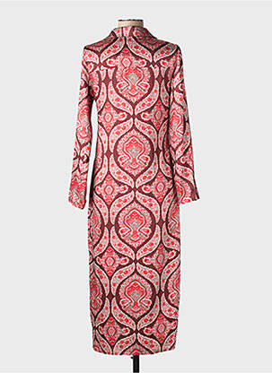 Rochie lungă roșu MANGO femeie