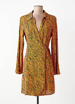 Rochie midi portocaliu MANGO femme