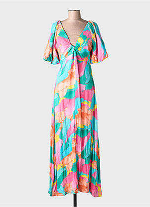 Rochie lungă albastru VILA femeie