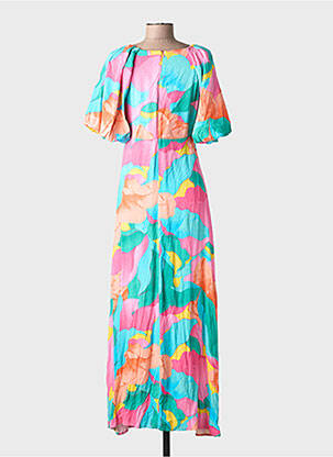 Rochie lungă albastru VILA femeie