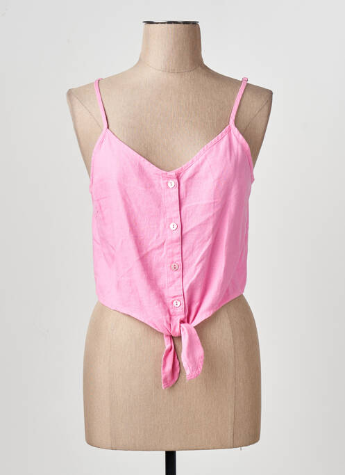 Maiou guler în v roz ONLY femme