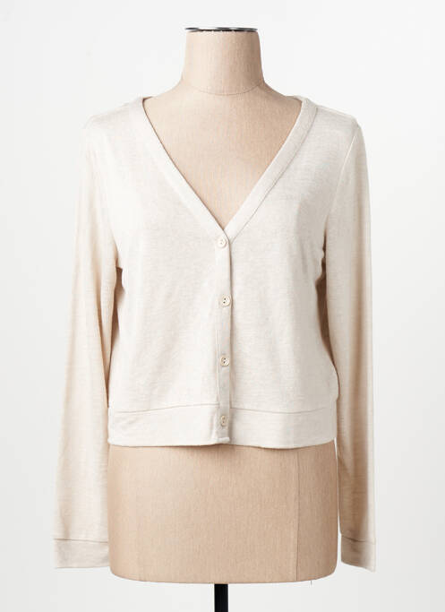 Vestă cu mâneci lungi bej STREET ONE femme
