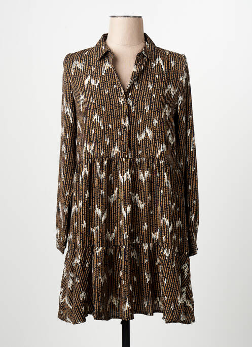 Rochie scurtă maro VERO MODA femme