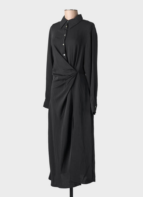 Rochie lungă negru MANGO femme