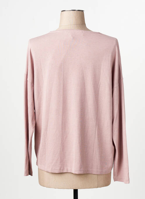 Tricou roz MANGO femme