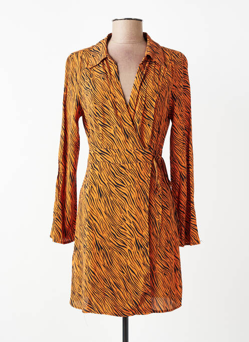 Rochie midi portocaliu MANGO femme