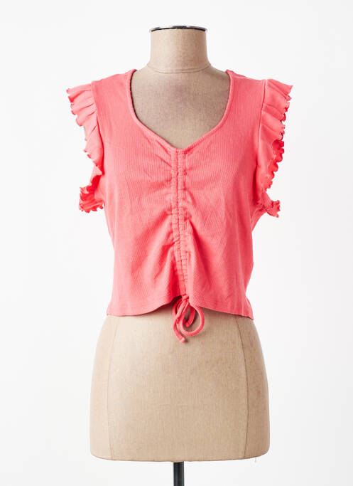 Maiou croială dreaptă fără mâneci roșu ONLY femme