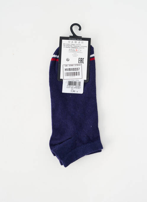 Șosete albastru DELAHAYE homme