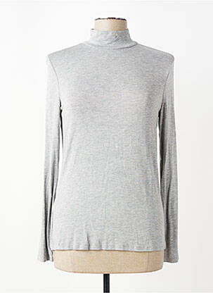 Tricou gri MANGO femme