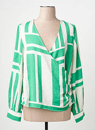 Bluză mâneci lungi mâneci lungi verde VERO MODA femeie