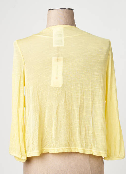 Vestă cu mâneci lungi galben STREET ONE femme