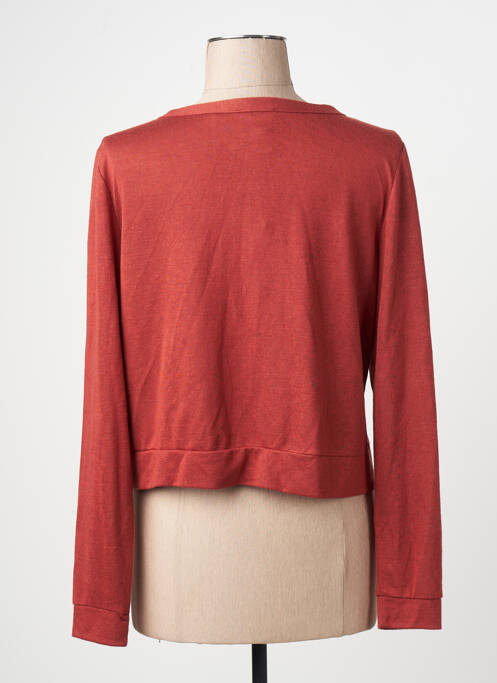 Vestă cu mâneci lungi maro STREET ONE femme