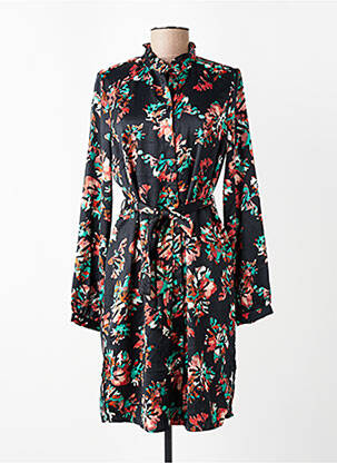 Rochie midi guler în v negru VERO MODA femeie