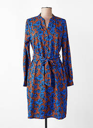 Rochie midi mâneci lungi mâneci lungi albastru JACQUELINE DE YONG femme